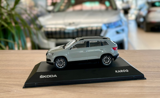 Модель Karoq Metal Grey 1:43 (5A7099300F7A)
