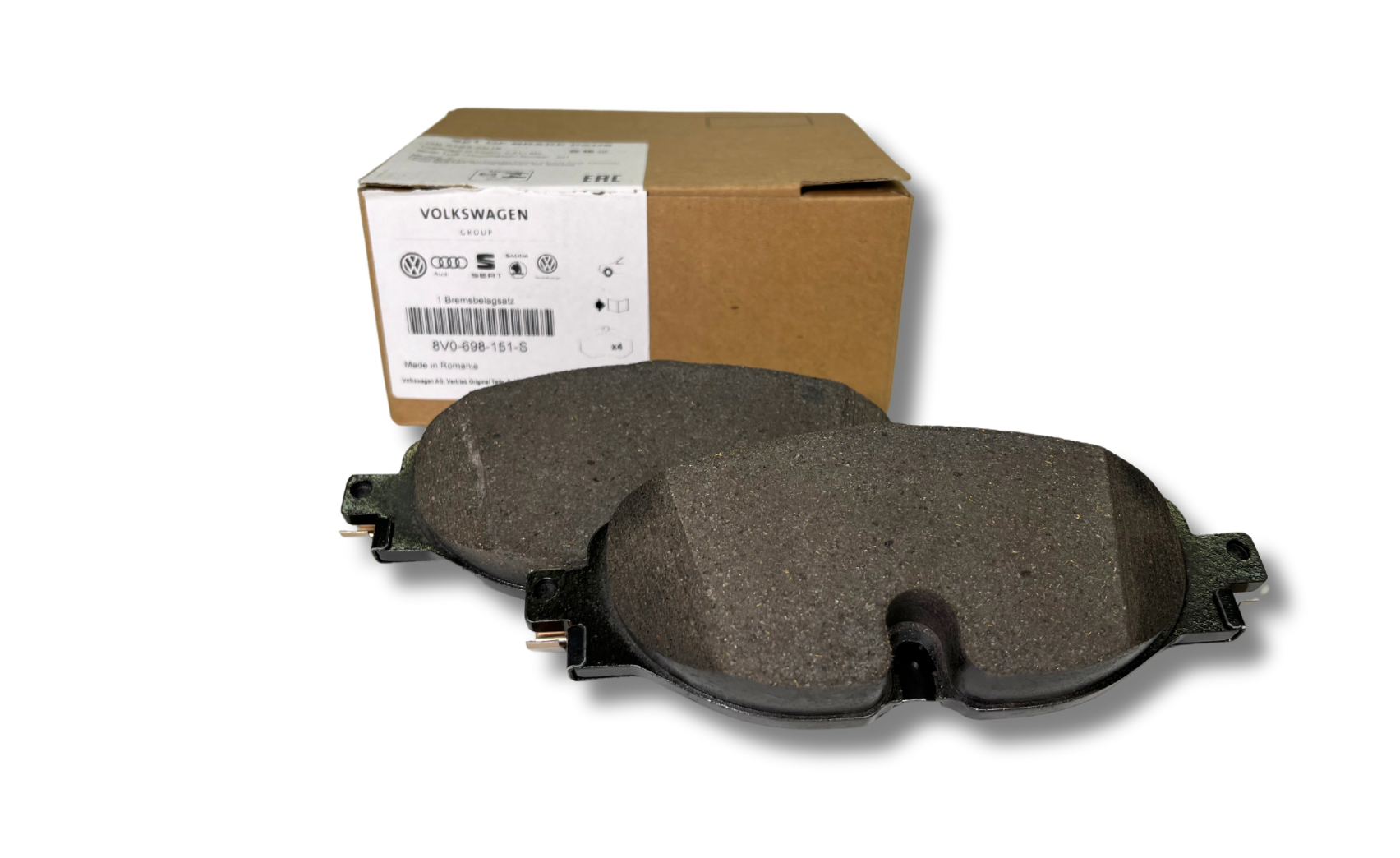 Колодки тормозов передние (8V0698151S)