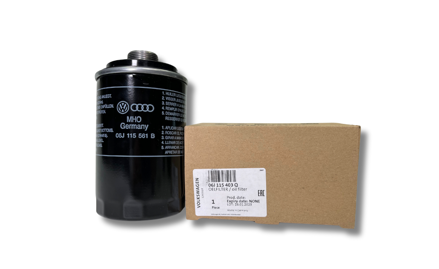 Фільтр мастила (06J115403Q) 3