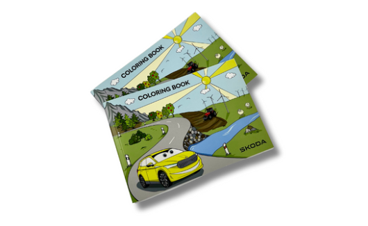 Книжка для розфарбовування дитяча SKODA (000087703QK) 3