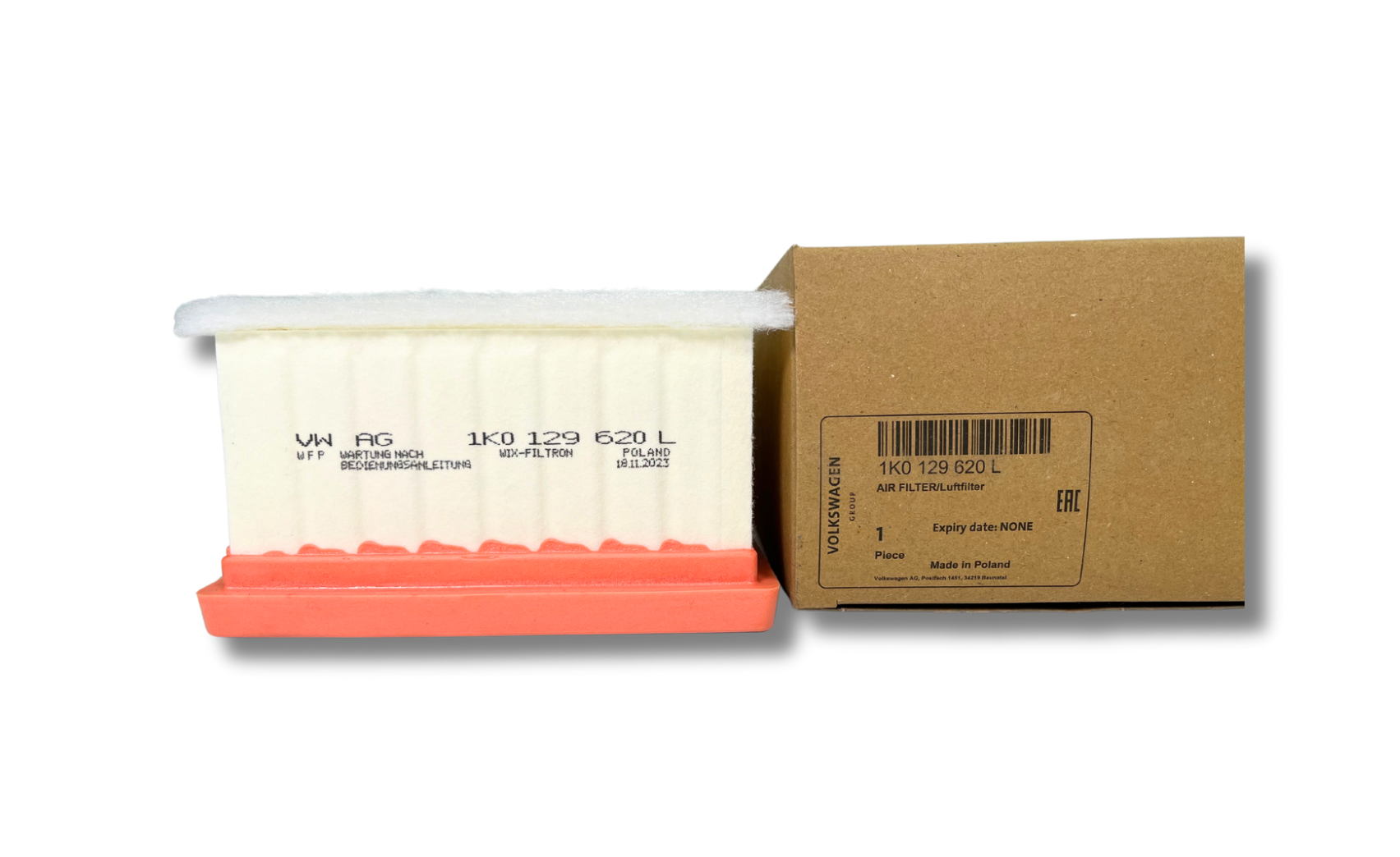 Фильтр воздушный двигателя (1K0129620L) 3