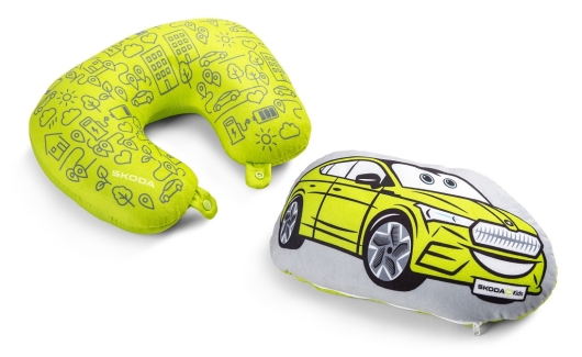Детская дорожная подушка 2 в 1 Škoda Enyaq (6U0069620B) 1