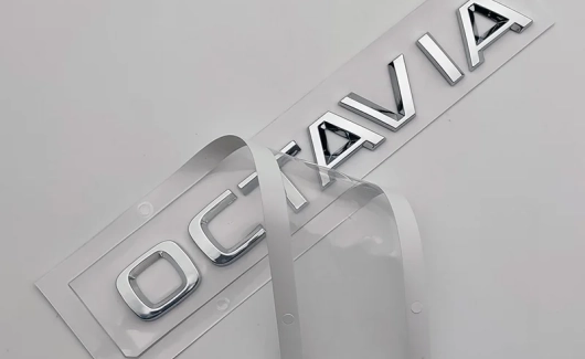 Надпись хром Laurin&Klement Skoda Superb (5E3853687K2ZZ) 1