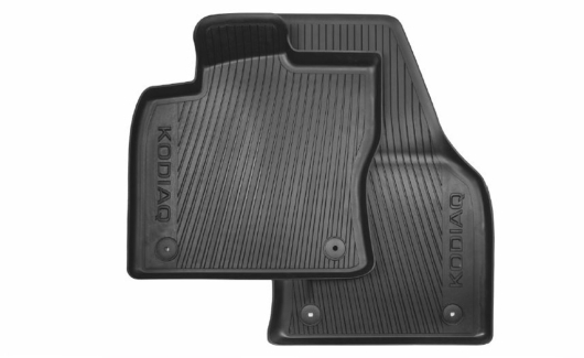 Килимок гумовий Kodiaq передній (к-т, 2 шт.) (566061502A) 1