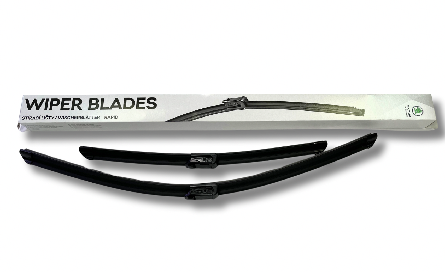 Комплект передніх щіток склоочисника для Škoda Rapid (5JB998001) 2