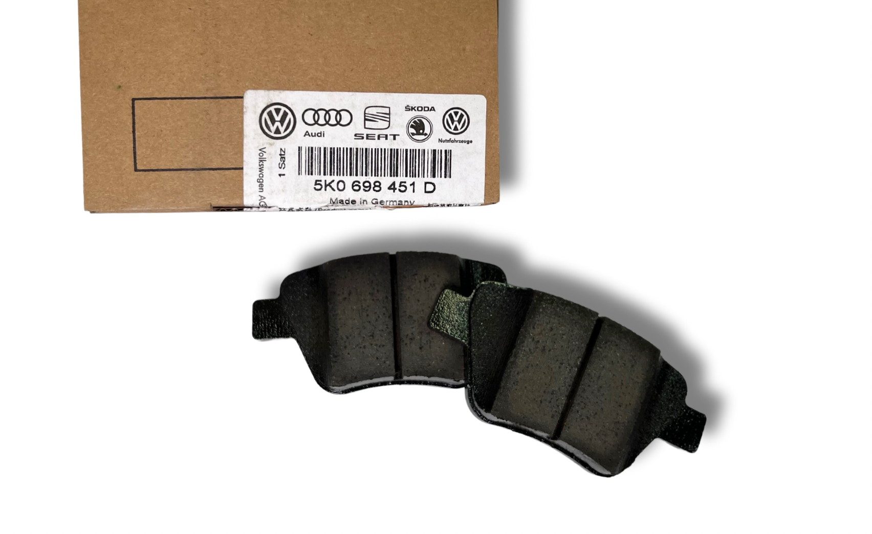 Колодки тормозов зад. (5K0698451D) 1