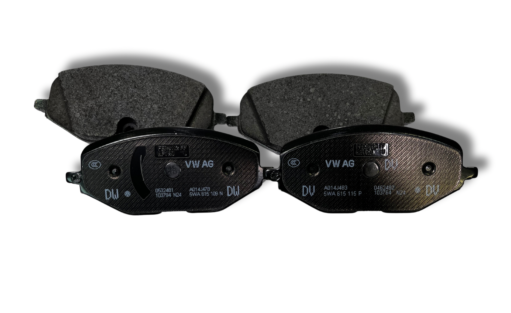 Колодки гальм передні (5WA698151P) 3