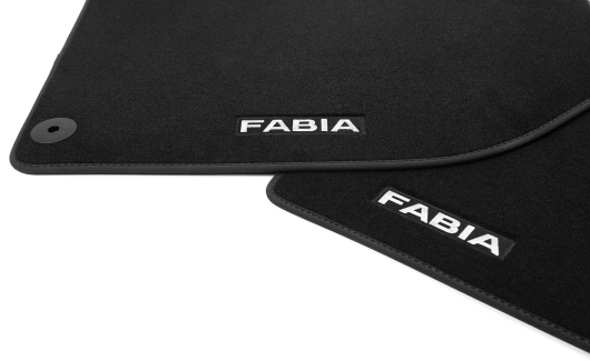 Килимок текстильний для Fabia III (к-т, 4 шт.) (6V1061404) 1