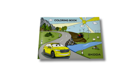 Книжка для розфарбовування дитяча SKODA (000087703QK) 1
