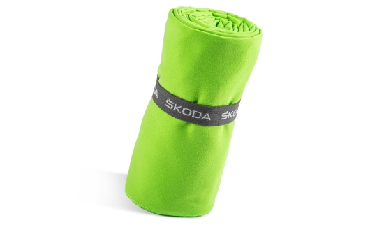 Полотенце Škoda 75*150 зеленое (000084500J) 1